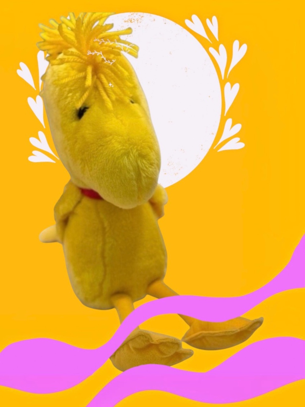 Peanuts Woodstock Plush Doll 14 Inch